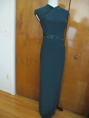 #ad Ralph Lauren women#x27;s green evening detailed maxi dress New $148.00