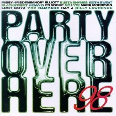 Party Over Here 98 Music CD Various Artists 1998 02 03 Elektra Wea $5.99