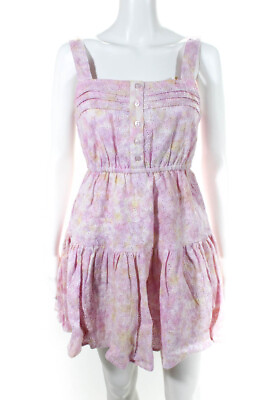#ad SUNDRESS Womens Marta Dress EYELET TIE AND DYE Size S $51.29