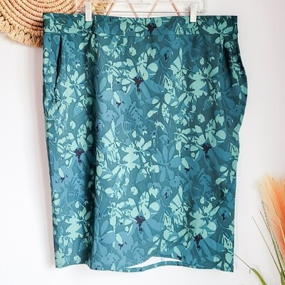 #ad RipSkirt NWT Camo Floral Green Wrap Skirt Length 3 Nice Shins Size XXL $47.99