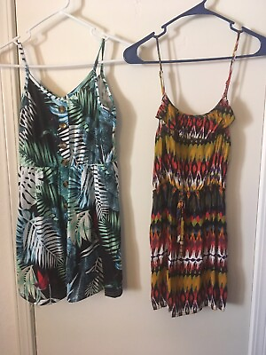#ad #ad 5 Dresses amp; 3 Rompers Size Small $17.00
