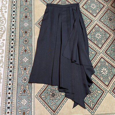#ad GUCCI Skirt Long Women#x27;s Size 40 Silk Black 615950 ZADVW $349.90