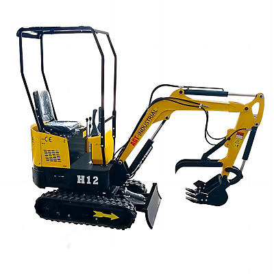 #ad #ad AGT NEW Mini Excavator 13.5 HP 1 Ton Digger Tracked Crawler Bamp;S Gas Engine EPA $5773.99