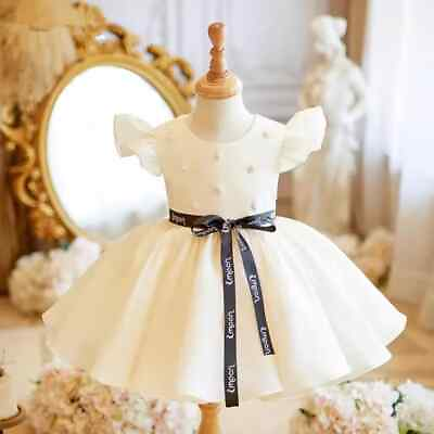 #ad Kids Catwalk Ball Gown Wedding Birthday Party Flower Girl Dresses Vestidos $54.69