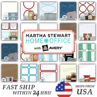 #ad #ad Martha Stewart Home Office with Avery Labels Crafts Assorted Varieties $10.00