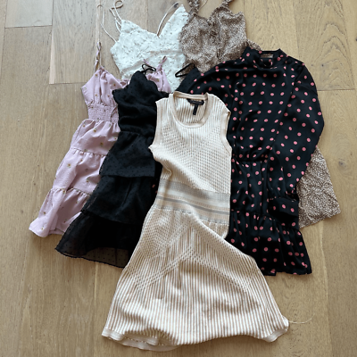 #ad Bundle of 6 Mini Summer Dresses ASTR Zara Urban Outfitters Size XS Floral $32.00