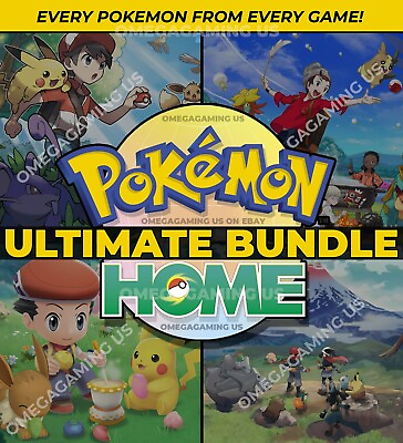 Pokemon HOME Ultimate Bundle Sword amp; Shield Let#x27;s Go BDSP amp; Legends Arceus $17.99