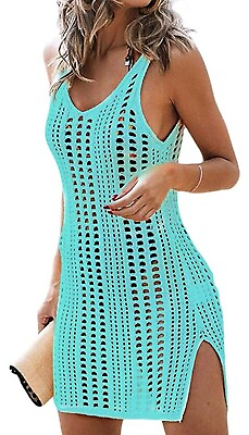 Pcunitly Women Crochet Cover Up Beach Swimsuit Coverups $29.99