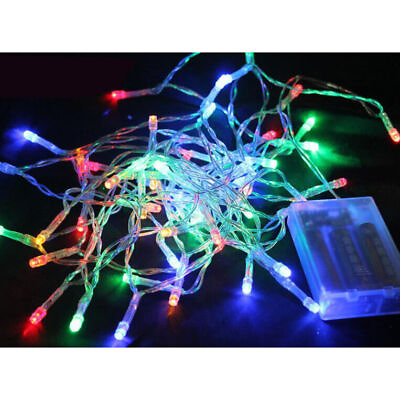 Battery Operated LED Fairy String Lights Christmas Party Wedding Xmas Decoration $8.99