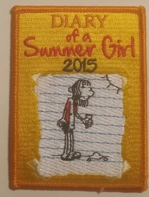 #ad Diary of a Summer Girl 2015 GSA activity fun patch $35.00