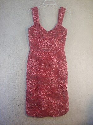 #ad Papell Boutique Evening Dress Size 8 Womens Sleeveless 100% Silk $35.00