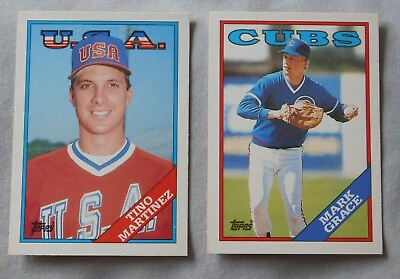 #ad 1988 Topps Traded Baseball Card Pick one $1.00