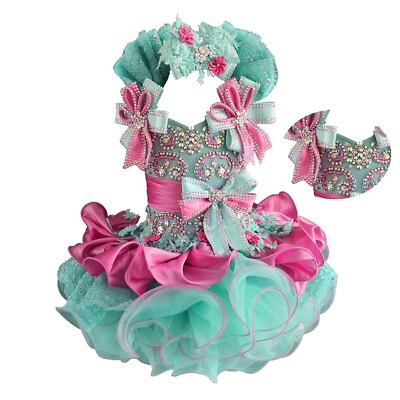#ad Jenniferwu Baby Girl Dresses Lace Pageant Party Wedding Flower Girl Dress $67.15