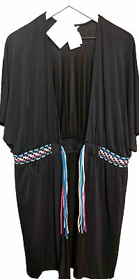 #ad La Blanca Women#x27;s Kimono Swimsuit Plus Size Cover Up Size 1X Beachy $23.00