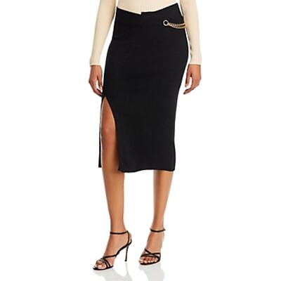 Fore Womens Ribbed Sweater Knit Midi Pencil Skirt BHFO 8164 $14.99