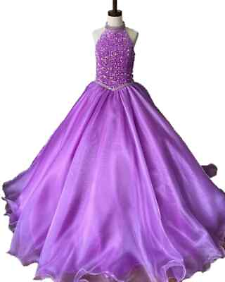 #ad Jenniferwu Custom Made Girl Gown Dress Wedding Party Evening Pegeant Dance Gown $95.20