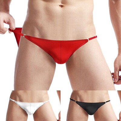 #ad Sheer Mesh Bikinis for Men Comfortable Briefs Underpants in Multiple Colors C $10.49