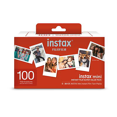 New Instax Mini Film Super Value Pack 100 Film Pack Weekend Home Enjoy ^^ $49.95