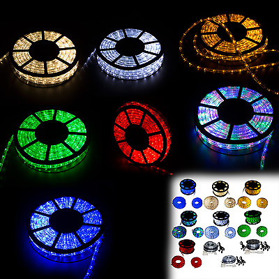 #ad LED Rope Light LED Strip Lights Rope Light Waterproof Xmas Party 50 100 150FT $24.99