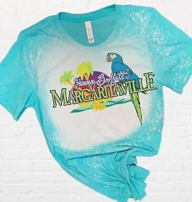 Jimmy Buffett’s Margaritaville Bleached T shirt Sublimated Beach Music 5 O’clock $24.00