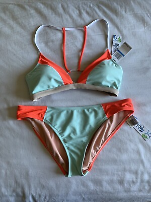 #ad Malibu Bikini set Junior size XL NWT $20.00