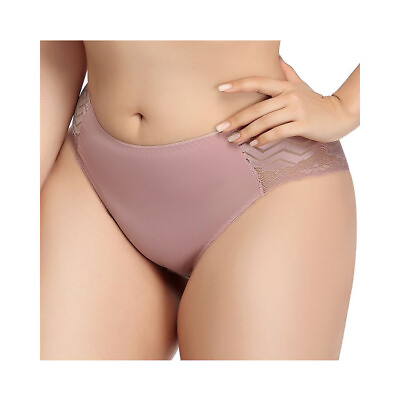 #ad Plus Size Underpants Women Soft Lace Triangle Briefs Lightweight Leisure Panties $9.59