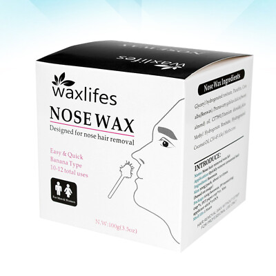 #ad Nose Hair Removal Wax Nostril Waxing Nose Hair Waxing Brazilian Bikini Wax Beans $14.05