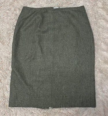 #ad NWT Black Label Evan Picone size 4 Pencil Skirt Taupe Lined $12.80