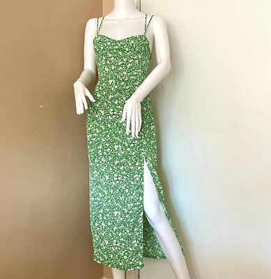 #ad #ad zara floral maxi dress xs new $35.00