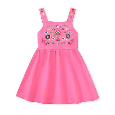 #ad Girls 100% Cotton Summer Dress for Toddler Infant Children 2 to 7 years $27.00