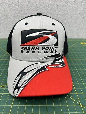#ad Sears Point Raceway Track Embroidered NASCAR Strapback Hat Cap BRAND NEW $15.99