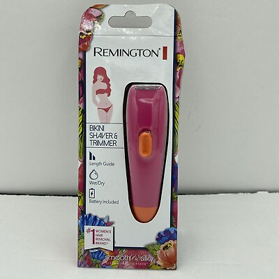 #ad Remington PINK Smooth amp; Silky Bikini Shaver amp; Trimmer Women#x27;s Razor WPG4110 $15.19
