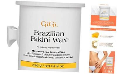 #ad Brazilian Bikini Wax Microwave Safe Hardwax Non Strip and Gentle on $18.82
