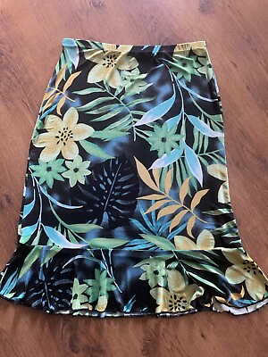 #ad #ad Mirasol Floral Skirt Size Large $12.00