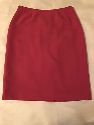 #ad Kasper Women Pencil Skirt Hot Pink Size 6 $20.00