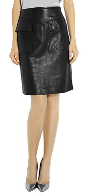 #ad Genuine Sheep Leather Ladies Skirt Party Skirts for Girls and Women Summer $159.00