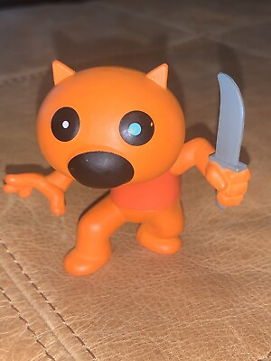 #ad Mini Roblox Piggy Authentic Orange Blind Bag With Knife Mini Figure Figurine Toy $9.99