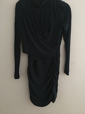 Designer Dress  Amanda Wyatt Black Cocktail Dress Size 8  $15.00