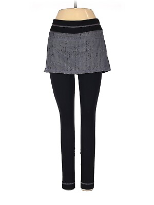 #ad Athleta Skirted Leggings Herringbone Skirt Black 930153 skirt 2 in 1 Pants XXS $25.00