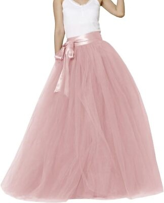 #ad Womens Long Tutu Party Evening Tulle Skirt PC05 $95.17