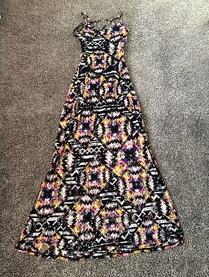 #ad Womens Maxi Dress Floral Size XS $45.00