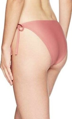 #ad #ad Mae Swimwear Women#x27;s Lara Lace Side Tie Bikini Bottom Medium Bronze $4.99