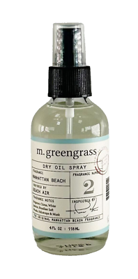 #ad M.Greengrass Dry Oil Manhattan Beach Fragrance #2 for Face Hair Skin 118ml $24.99