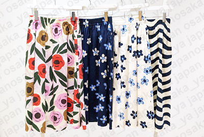 #ad UNIQLO x Marimekko linen blend skirt XS XXL 4Color WOMEN New Japan 467518 $64.85
