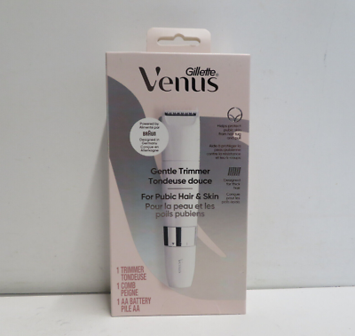 #ad Woman#x27;s Gillette Venus Gentle Trimmer for Pubic Hair amp; Skin #7067 NEW SEALED $16.99