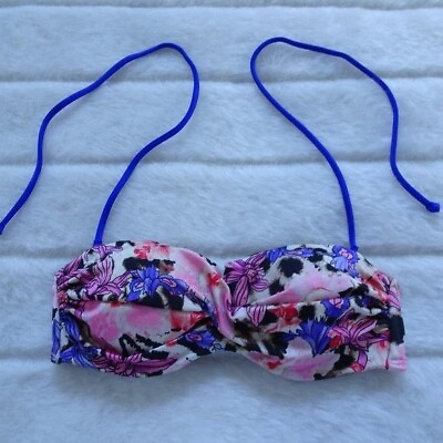 #ad #ad Victoria#x27;s Secret Floral Bikini Top Small 2012 $13.95