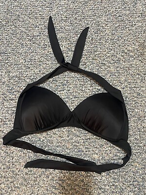 #ad Venus black bikini top $25.00