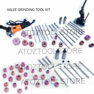 #ad SIOUX STYLE VALVE SEAT GRINDING COMPLETE KIT Small Big Engines DIY SET $637.07