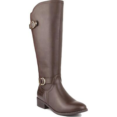 #ad #ad Karen Scott Womens Leandraa Extra Wide Calf Knee High Boots Shoes BHFO 5785 $29.99