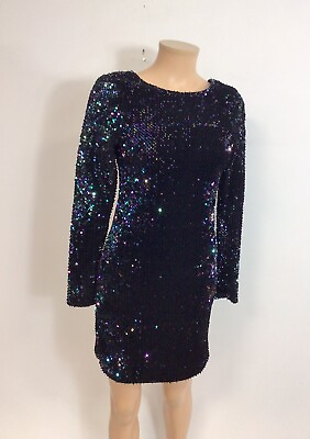 #ad Sequin Party Dress Womens Small $35.00